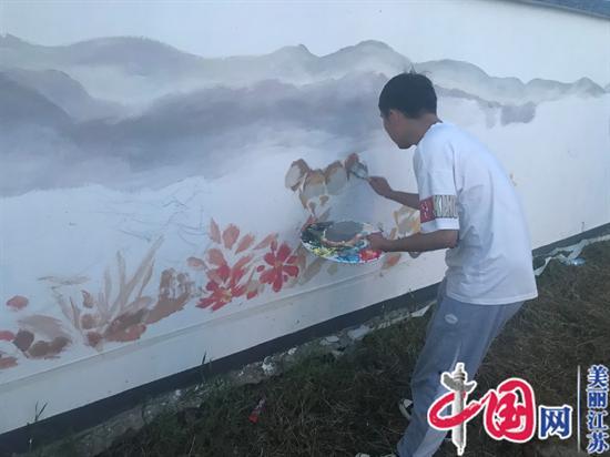 点击图片翻到下一页>> 手绘文明乡风 助力乡村振兴