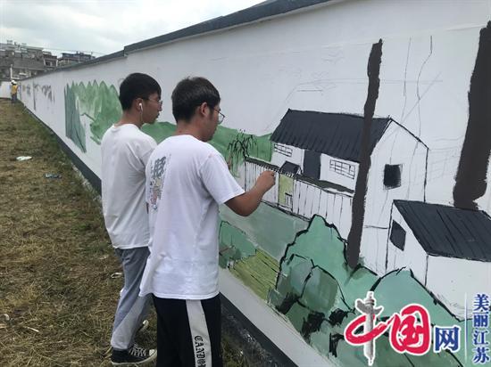 点击图片翻到下一页>> 手绘文明乡风 助力乡村振兴